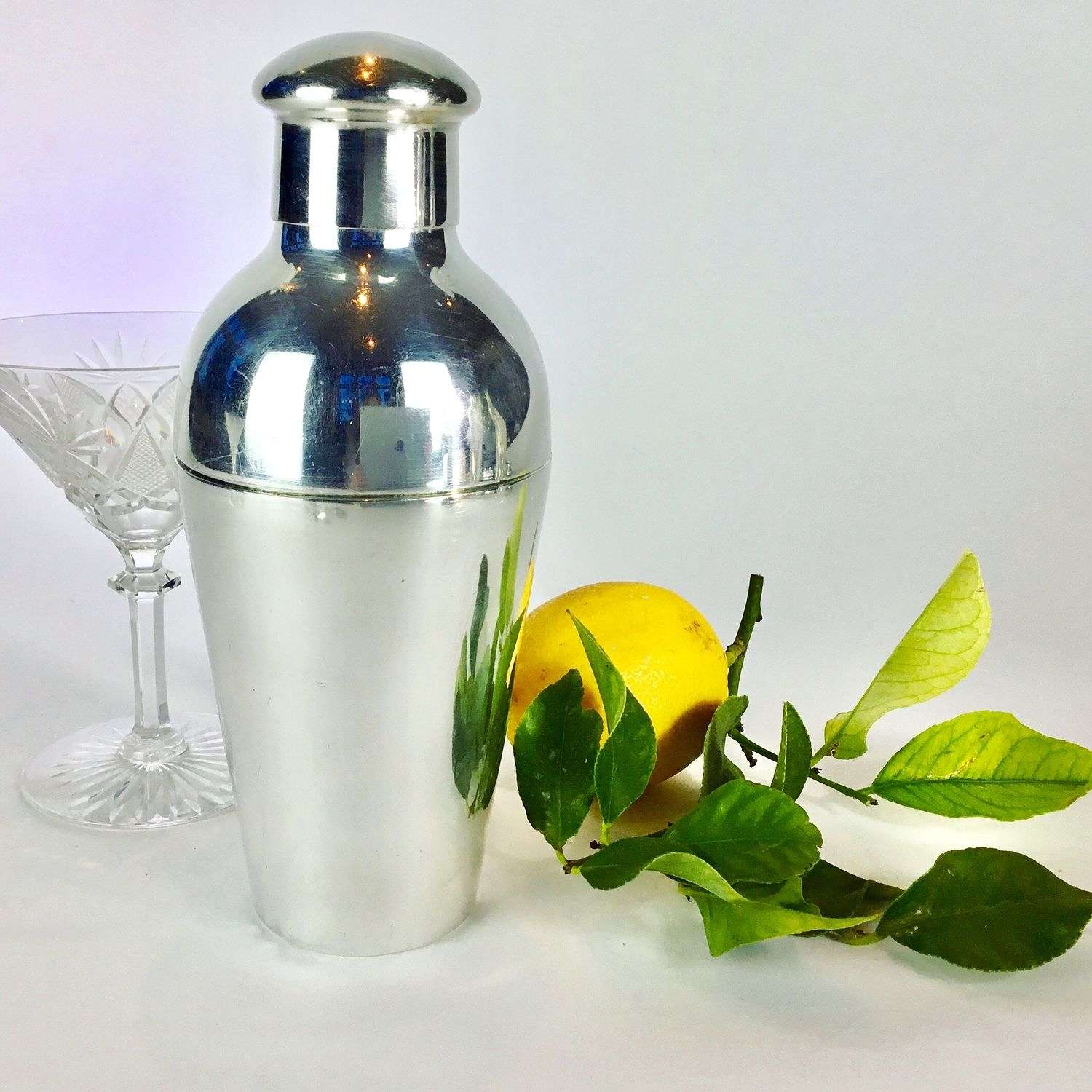 Wiskemann silver plated cocktail shaker Circa 1930s