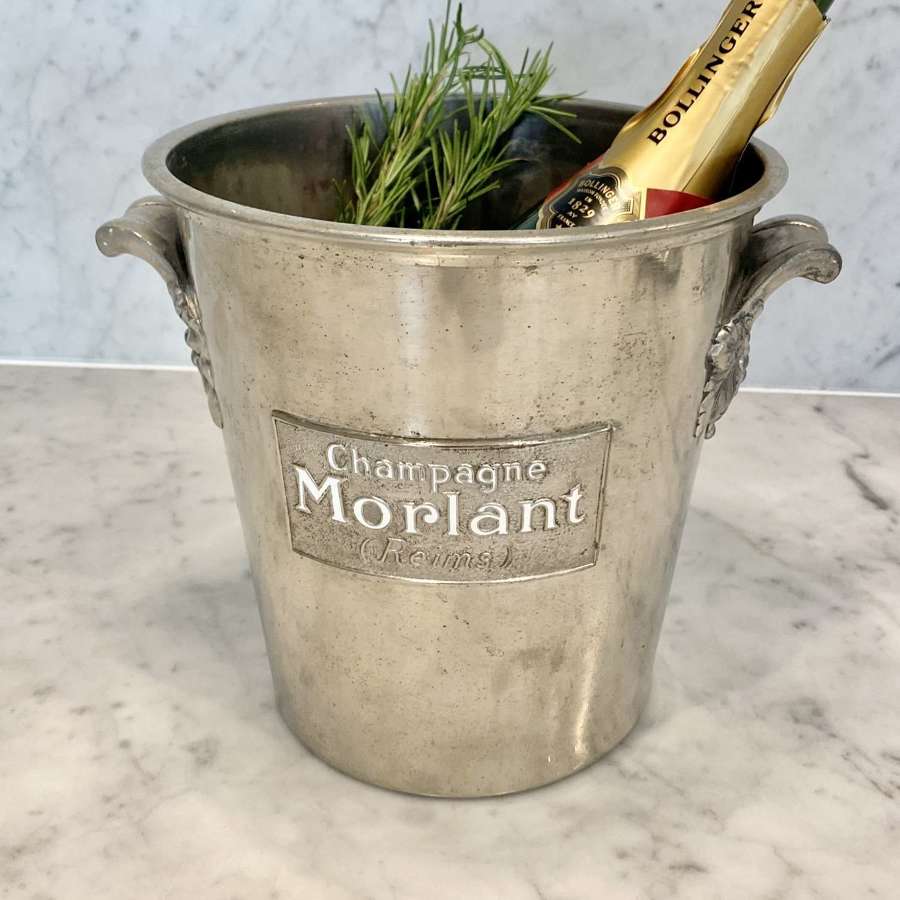 Champagne Morlant champagne wine cooler or ice bucket