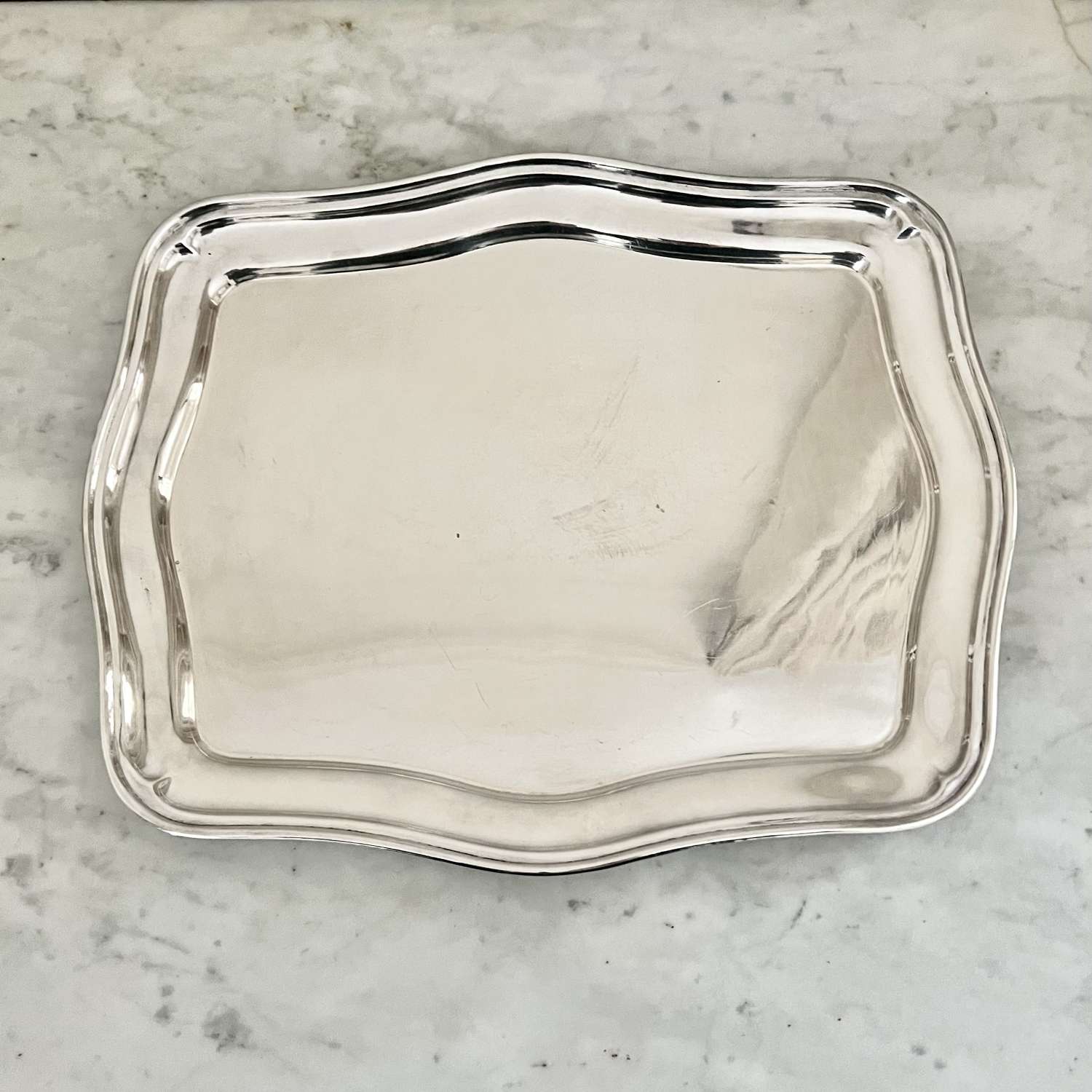 Art Deco Silver Plated Cocktail Drinks Tray By Wiskemann