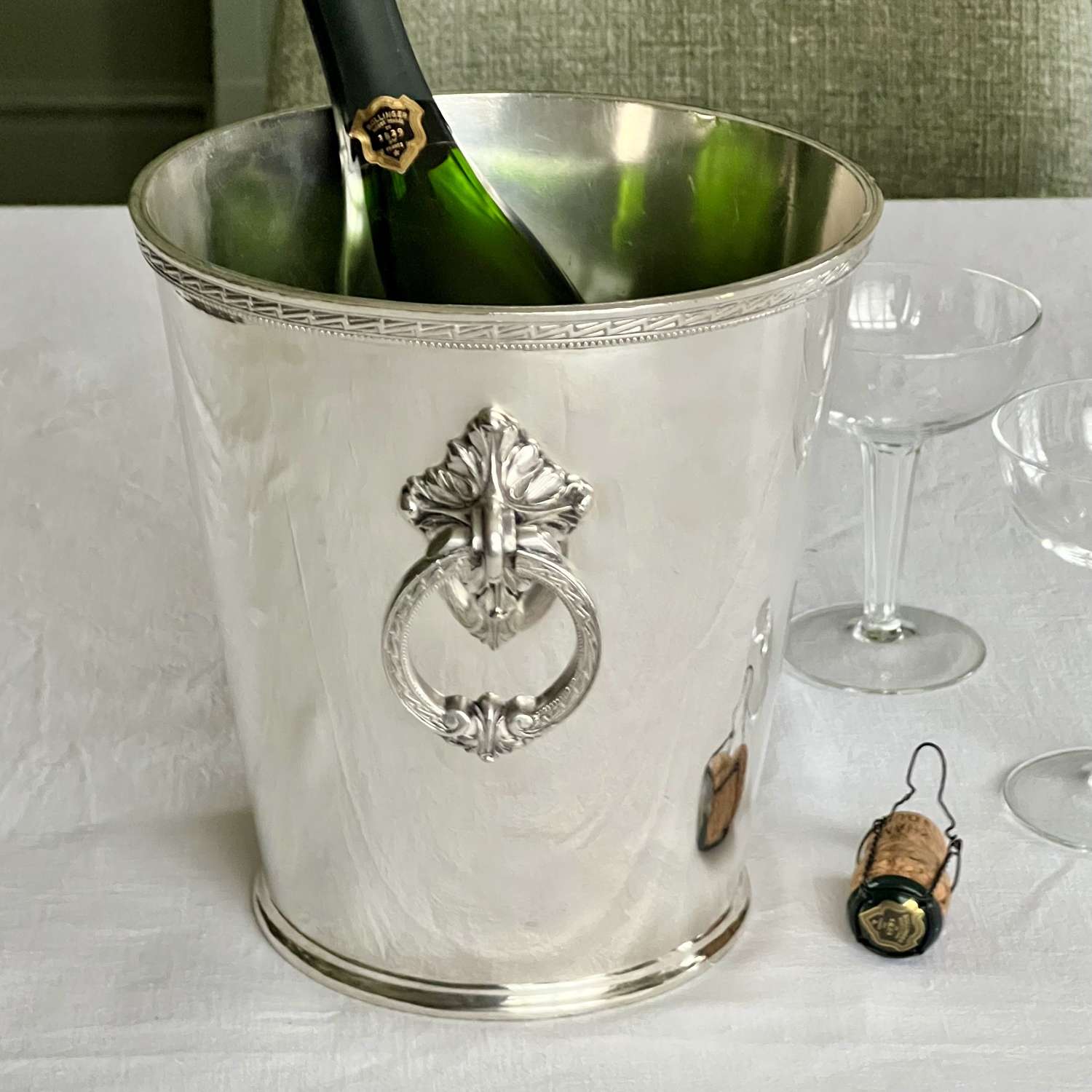 Magnificent Mappin & Webb Champagne Ice Bucket Circa 1890