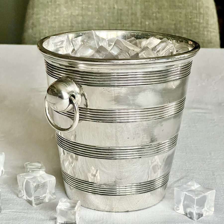 19thC Silver Plated Ice Bucket By Walker & Hall