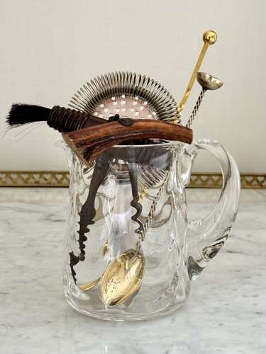 Unusual Antique grapevine stem Wine Bottle Corkscrew Pull