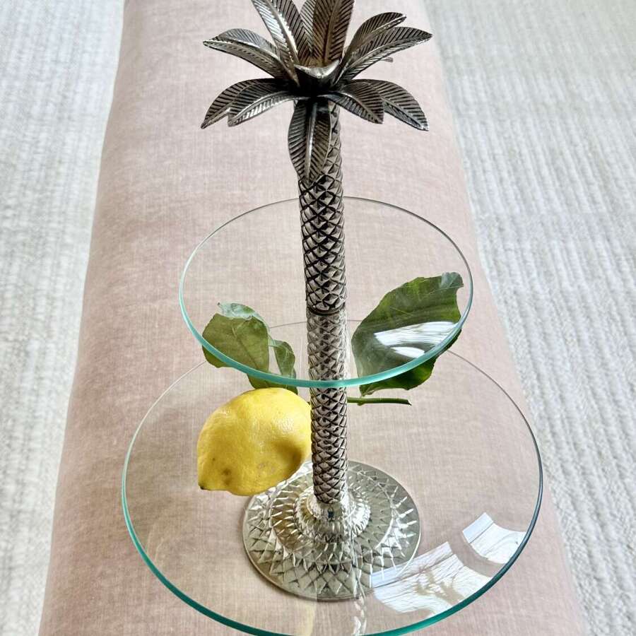 Hollywood Regency Italian palm tree table centrepiece C1970