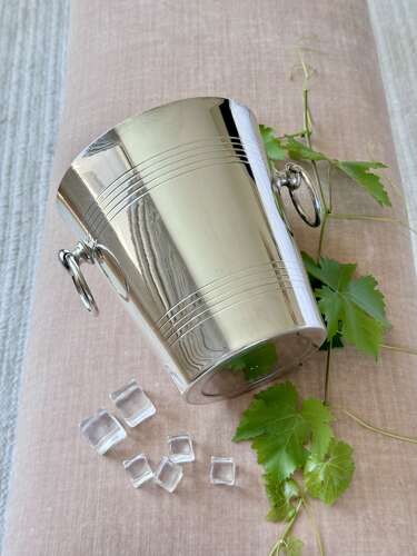 Fine French vintage silver plated wine cooler C1950/60s
