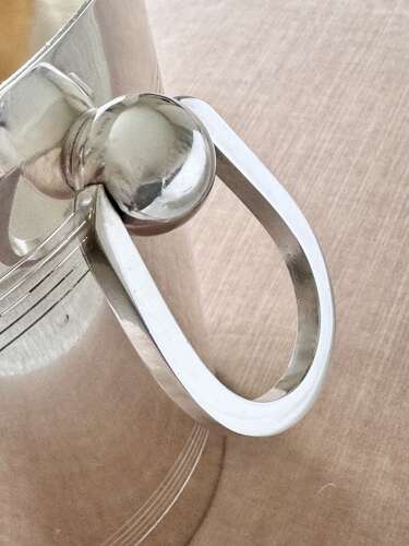 Fabulous French Art Deco Silver Plated Champagne Cooler by Orbrille C1930