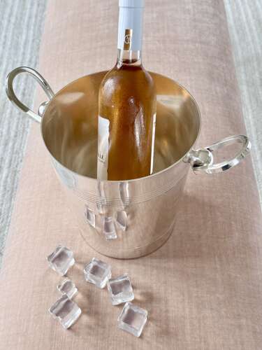 Fabulous French Art Deco Silver Plated Champagne Cooler by Orbrille C1930