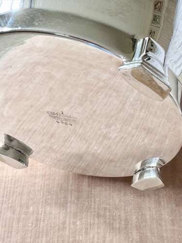 An Art Deco Silver plated Ice Bucket by William Suckling C1930
