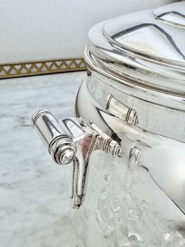 An Art Deco Silver plated Ice Bucket by William Suckling C1930